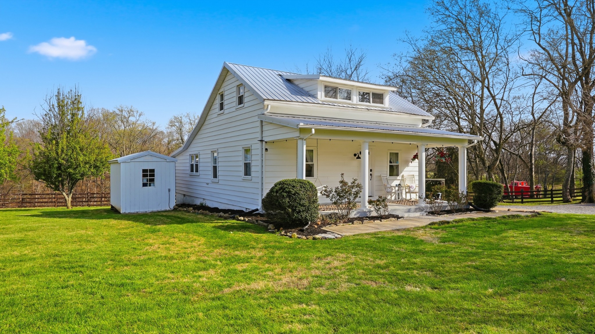 2820 Lockertsville Road Ashland City, TN 37015 - Photo 7 of 47 a front view of a house with garden