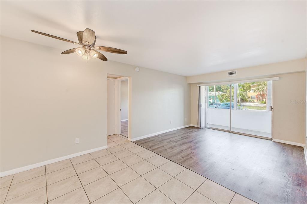 1329 Drew Street, Unit 4 Clearwater, FL 33755 - Photo 11 of 34 a view of an empty room with a window