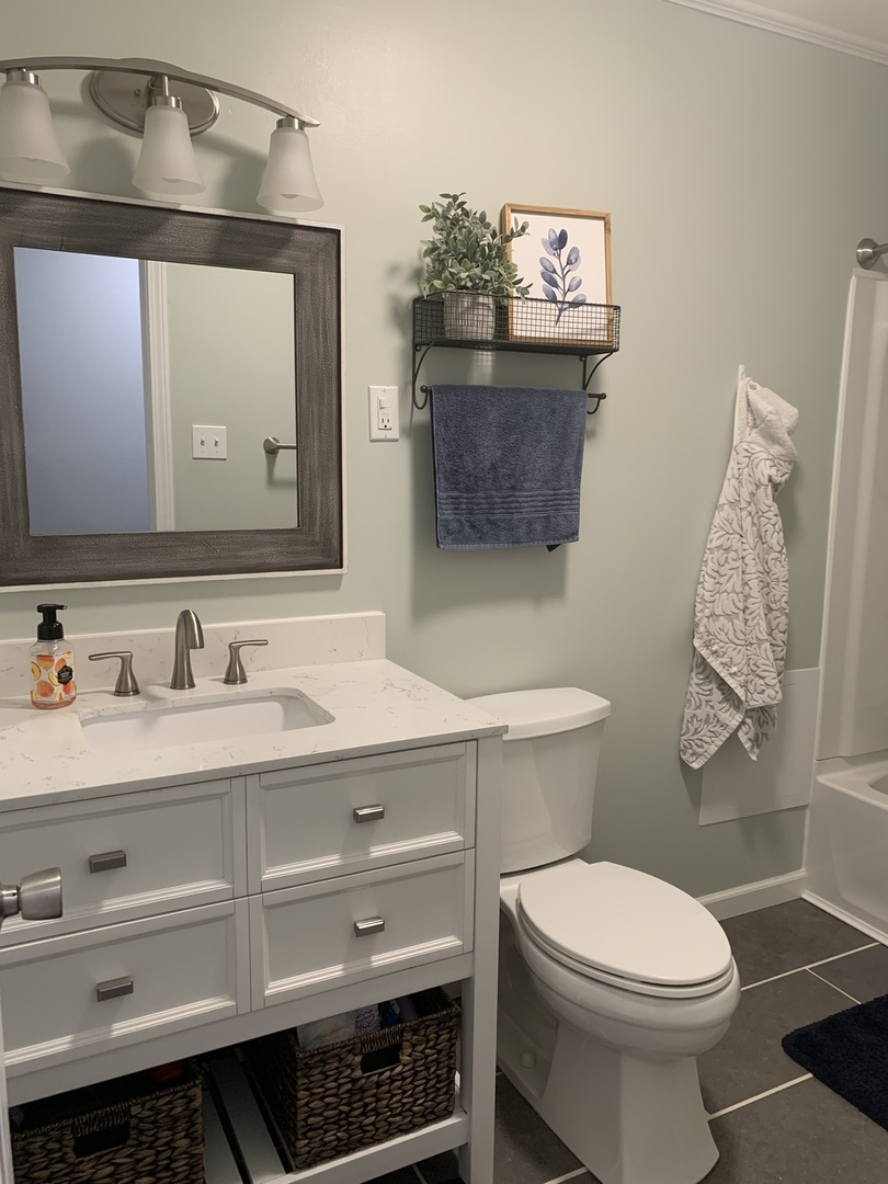 29060 Moose Range Road Sycamore, IL 60178 - Photo 15 of 28 a bathroom with a toilet a sink and mirror