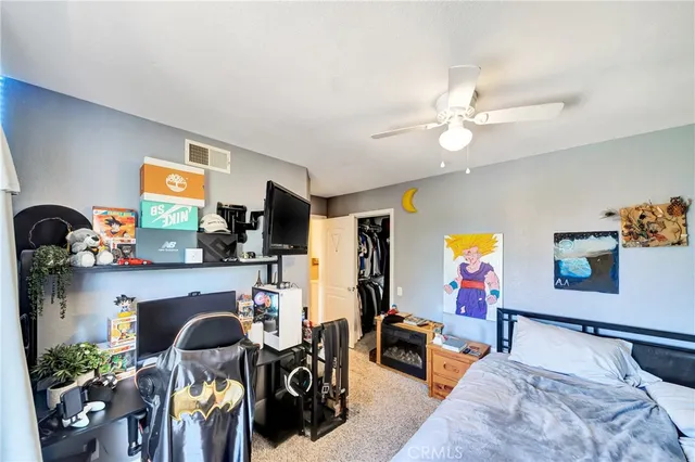 a garden view with a seating space