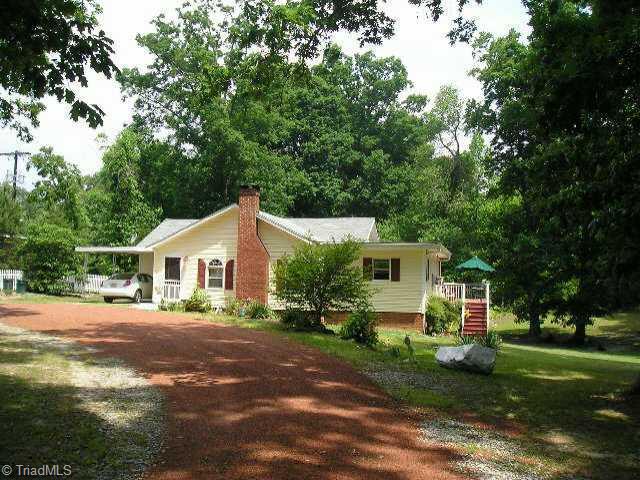 1513 East Fairfield Road High Point, NC 27263 - Photo 1 of 9 Exterior Front. Notice how this home sits way off the road with a circle driveway, room for that RV, Boat, Even a Tractor Trailer Rig....