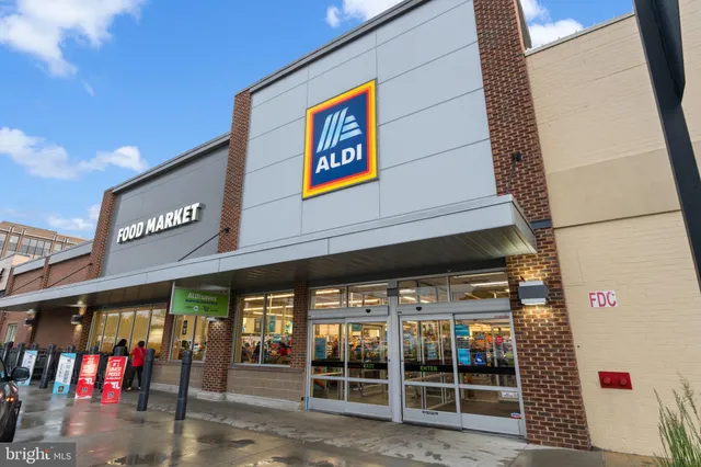 a car parked on the side of a street