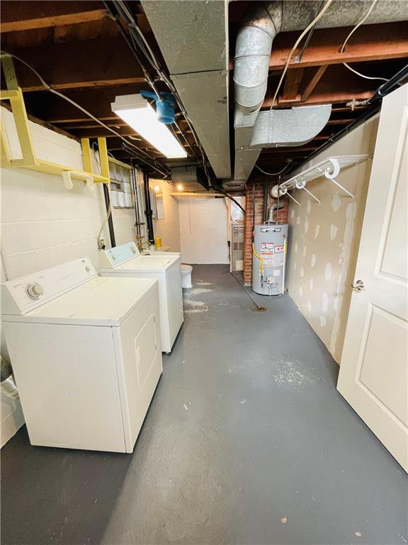 8149 Peebles Road Pittsburgh, PA 15237 - Photo 34 of 36 a utility room with dryer and washer