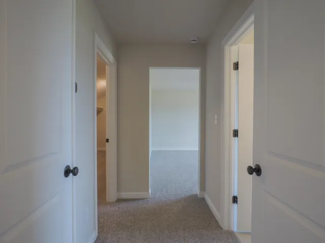 a view of a bathtub in a bathroom