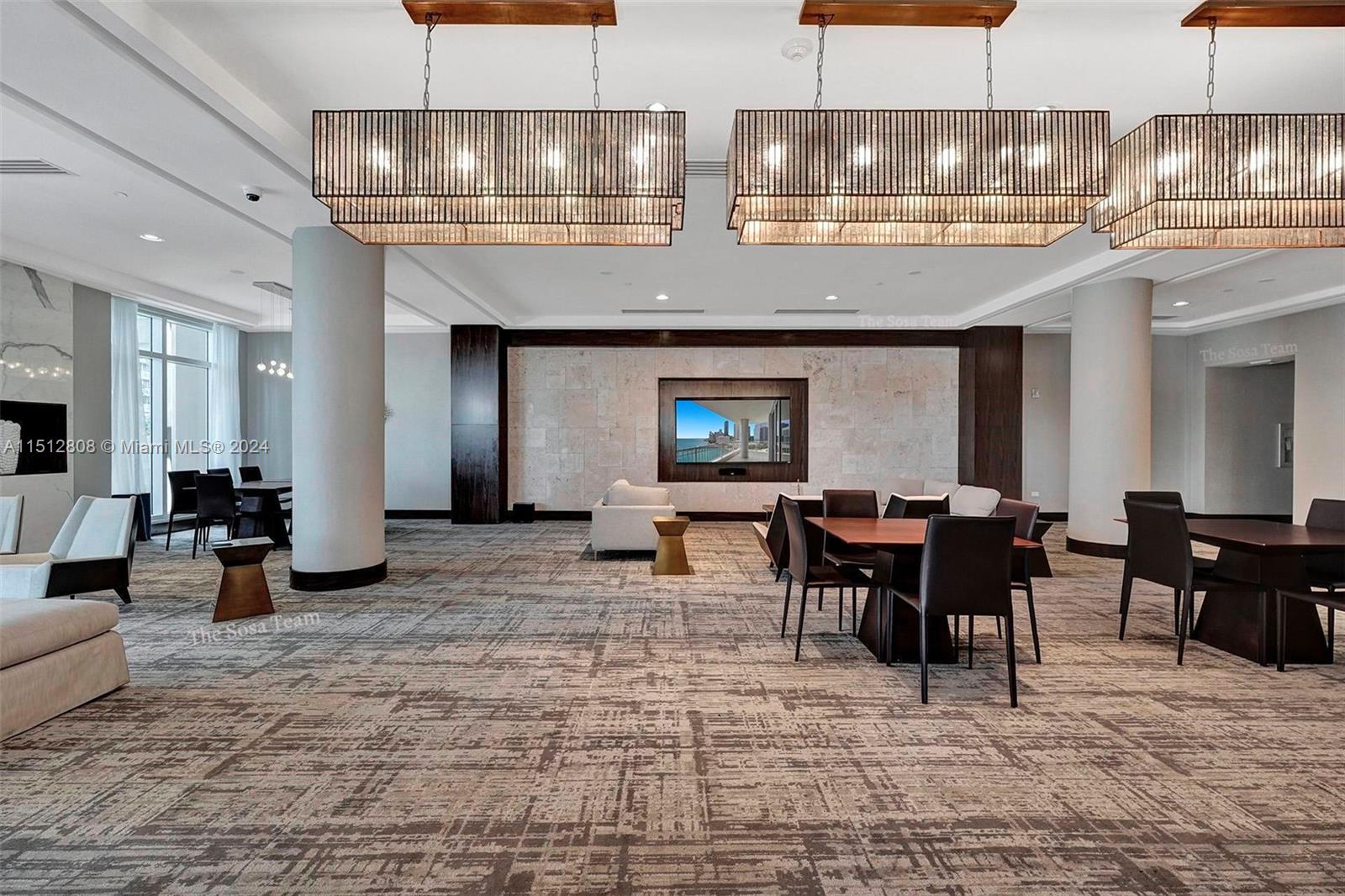 801 Brickell Key Boulevard, Unit 3004 Miami, FL 33131 - Photo 30 of 33 a view of a dining room with furniture