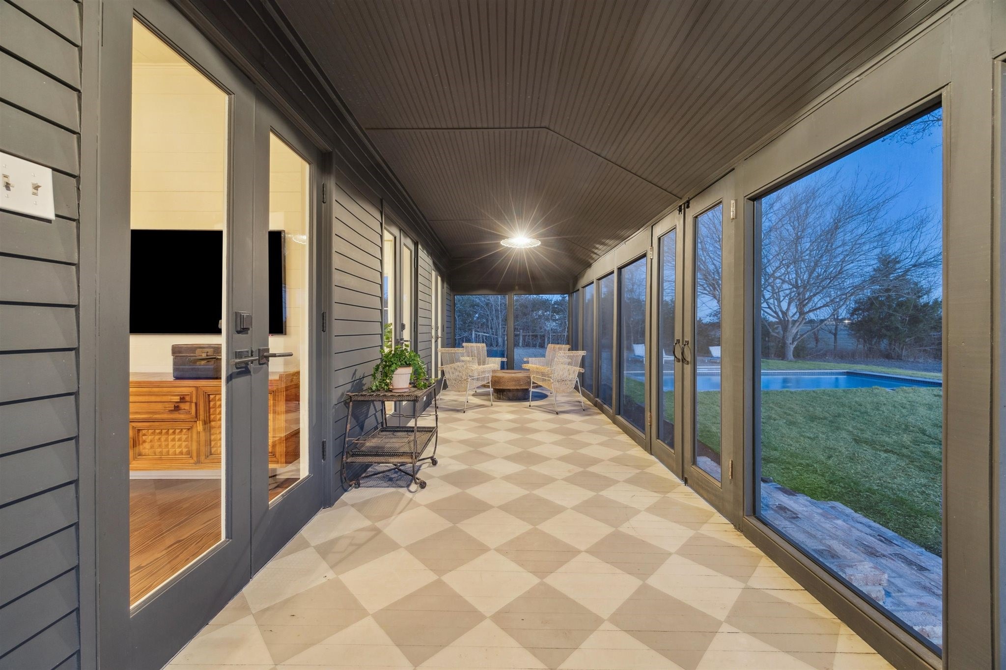 6389 Miller Road New Ulm, TX 78950 - Photo 22 of 49 a view of a porch