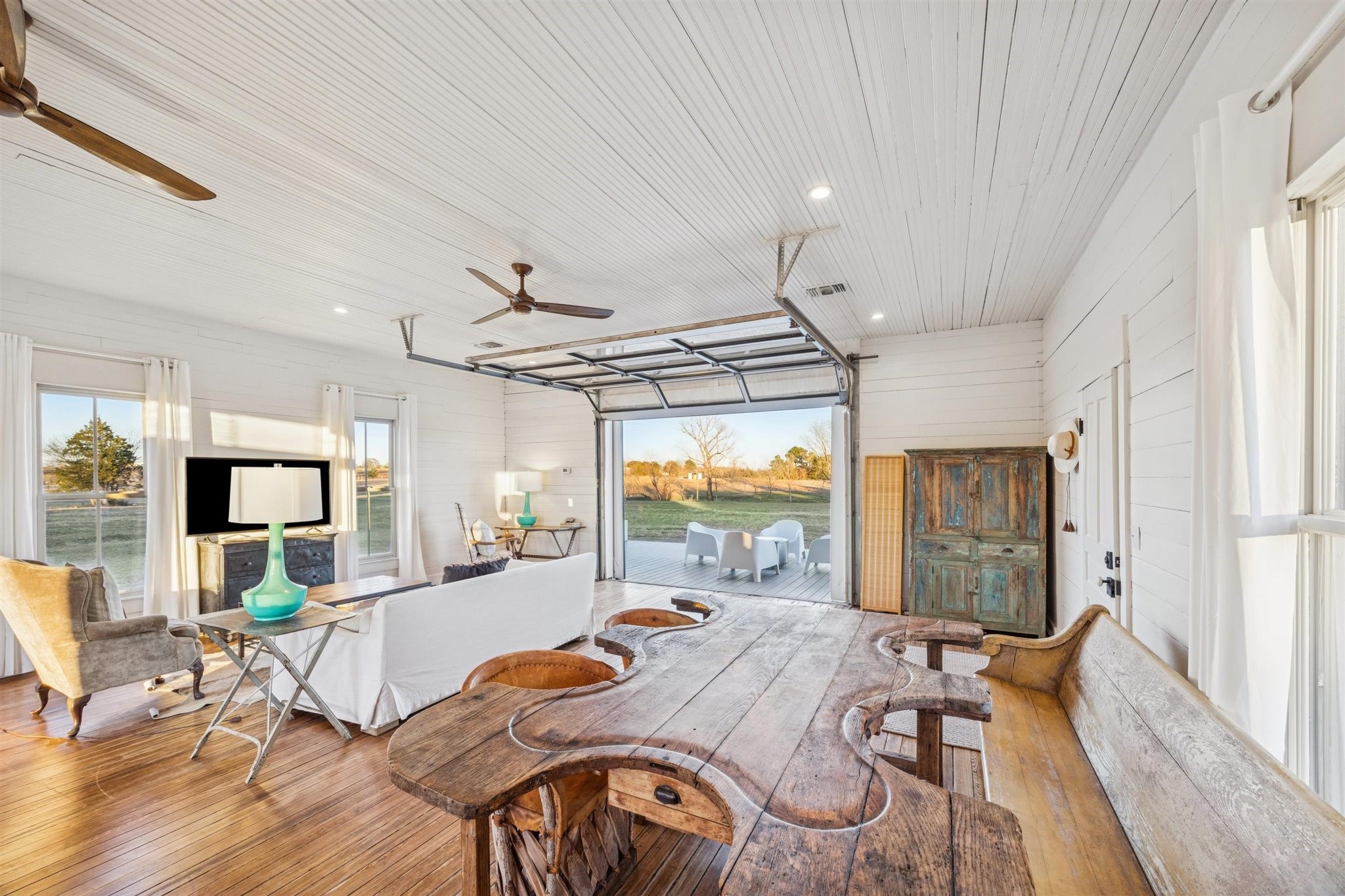 6389 Miller Road New Ulm, TX 78950 - Photo 30 of 49 a outdoor space with furniture