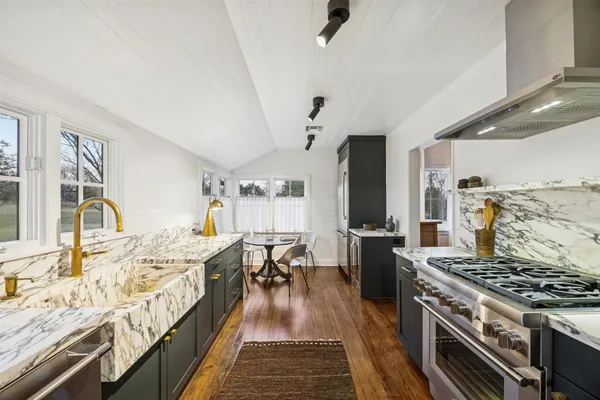 a very nice looking room with a large window