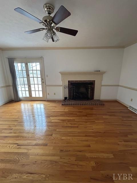116 Vista Drive Amherst, VA 24521 - Photo 13 of 21 a view of empty room with wooden floor and fan