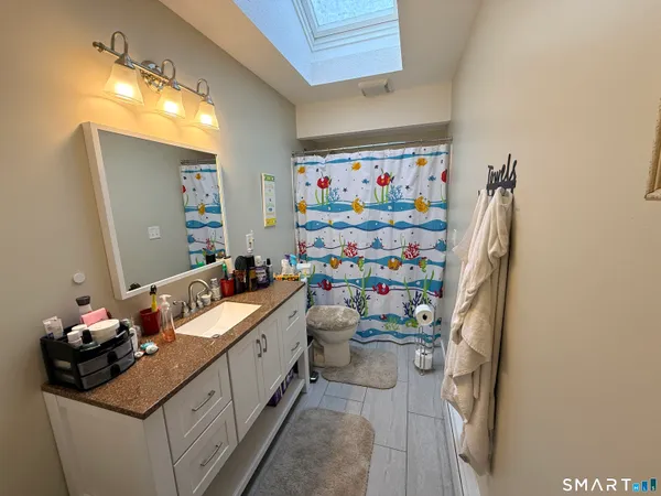 a room with storage and utility