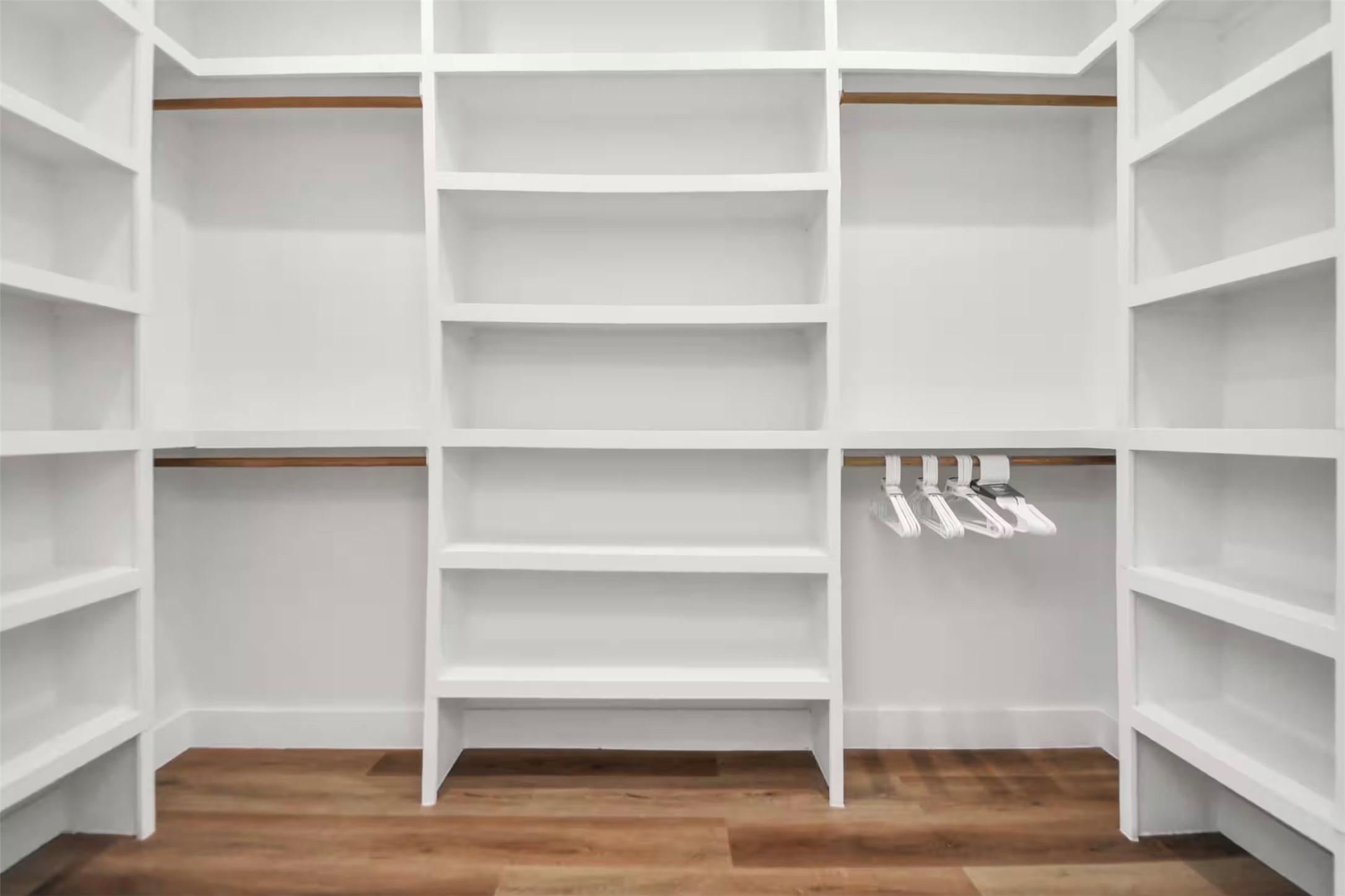 3521 Mainer Street Houston, TX 77021 - Photo 25 of 37 a view of walk in closet with empty racks