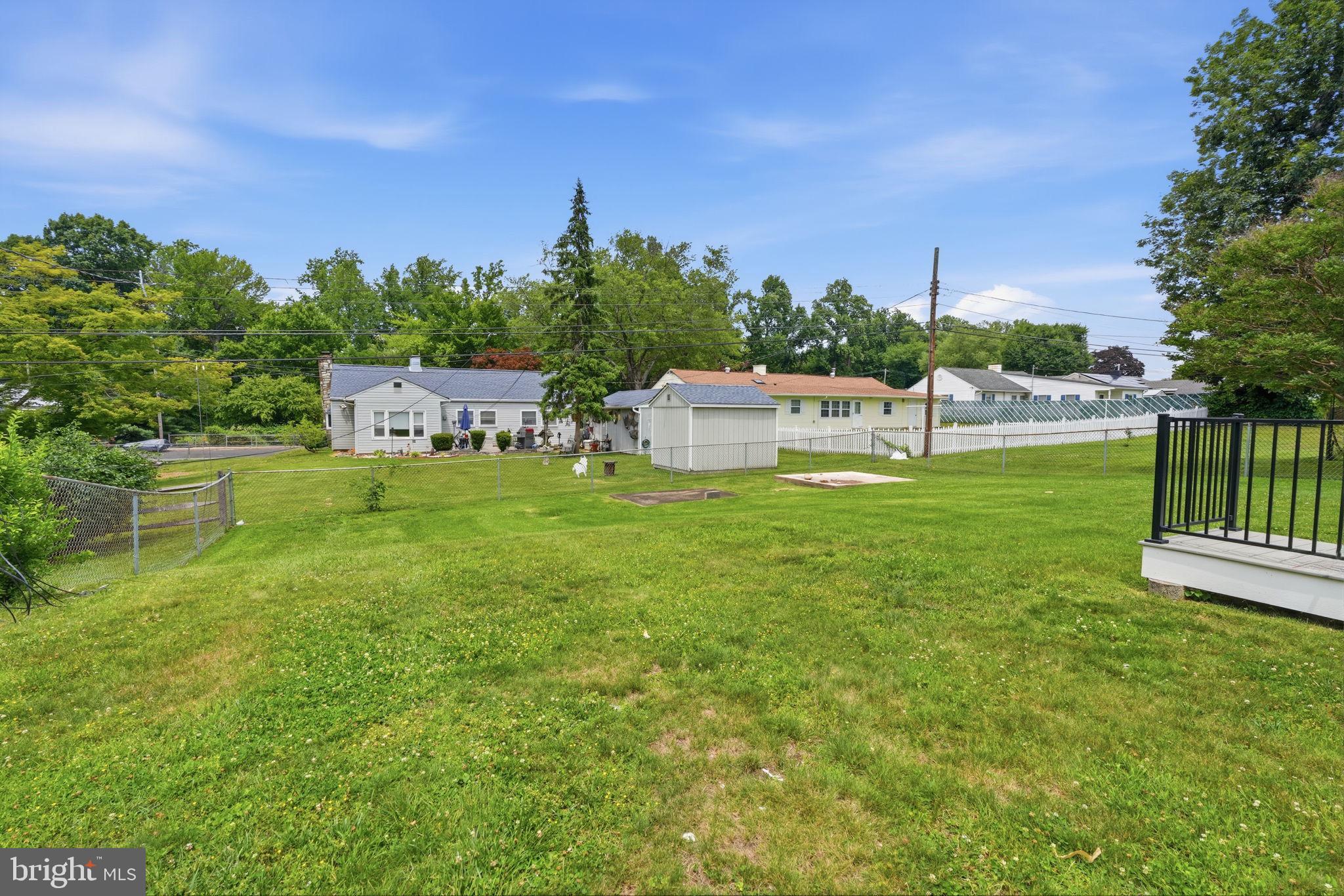 349 Andover Road Fairless Hills, PA 19030 - Photo 35 of 43 Spacious backyard with serene views.