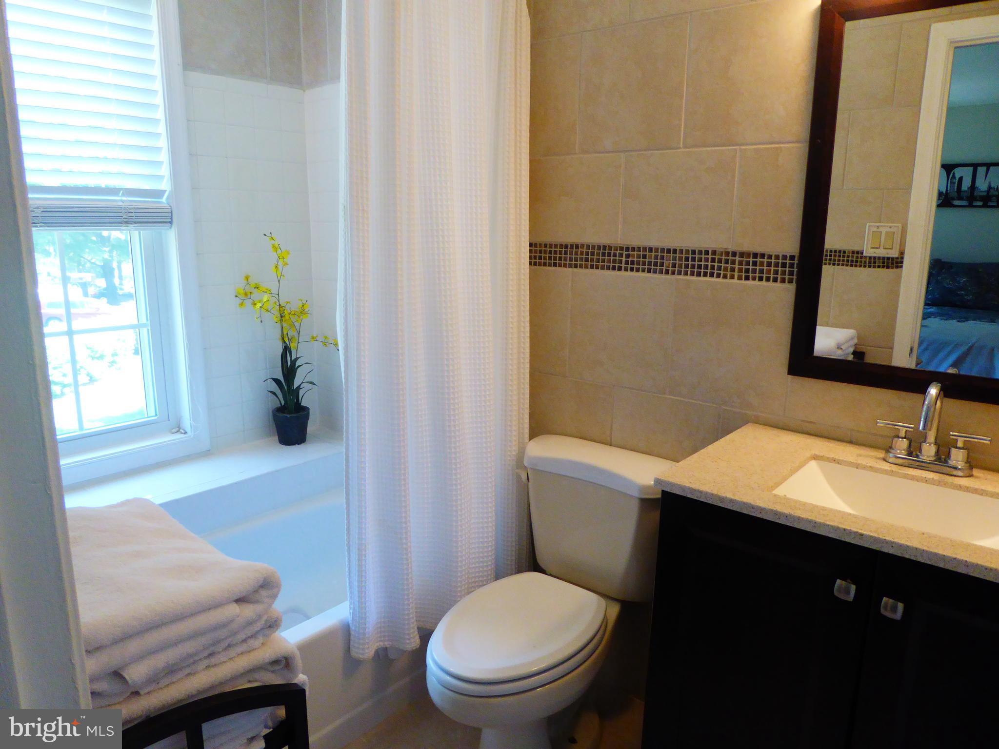 11947 Sentinel Point Court Reston, VA 20191 - Photo 19 of 27 Renovated Bath with Ceramic Walls