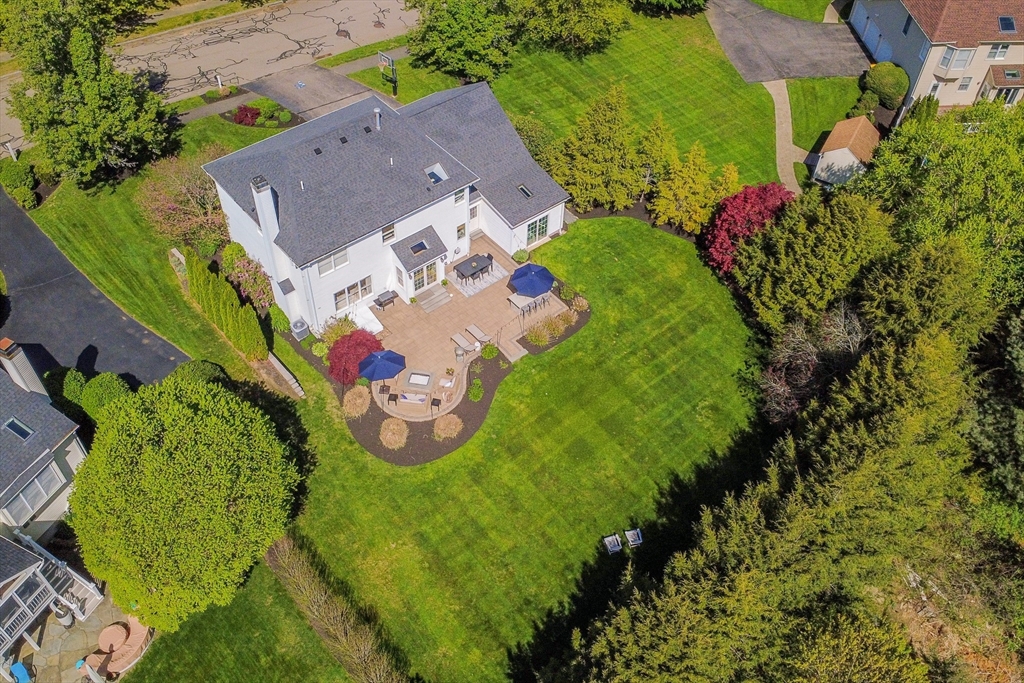 6 Hancock Road Franklin, MA 02038 - Photo 31 of 32 an aerial view of a house