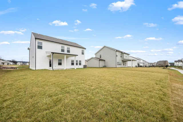 a view of a lake with outdoor space