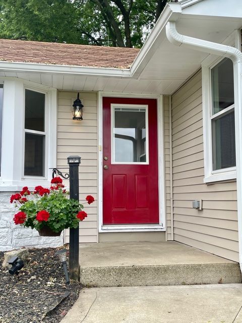 1028 Franklin Grove Road Dixon, IL 61021 - Photo 2 of 48 a flower plants in front of a house