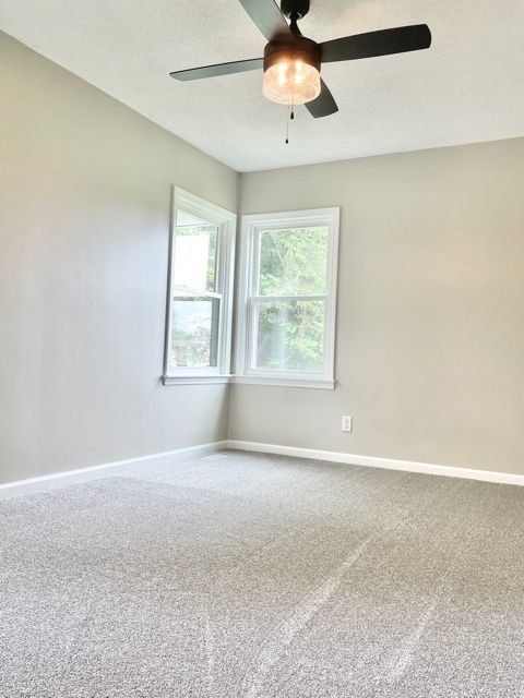 1028 Franklin Grove Road Dixon, IL 61021 - Photo 21 of 48 an empty room with windows and fan