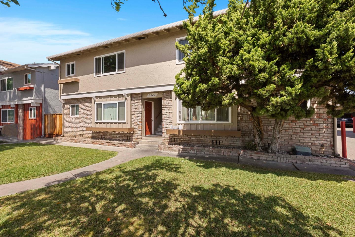 2127 Monroe Street Santa Clara, CA 95050 - Photo 19 of 25 a front view of a house with a yard