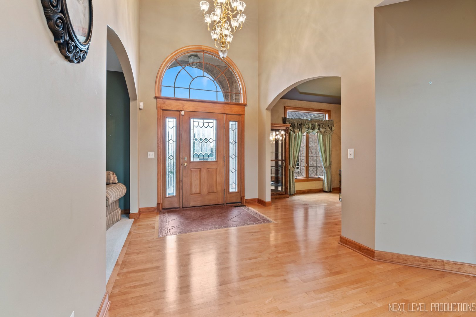 5370 Old Reserve Road Oswego, IL 60543 - Photo 12 of 48 a view of an entryway with wooden floor