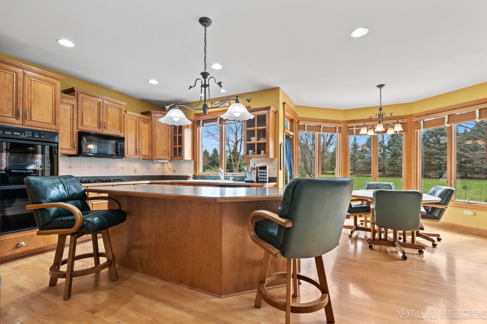 5370 Old Reserve Road Oswego, IL 60543 - Photo 22 of 48 a view of a dining room with furniture window and outside view