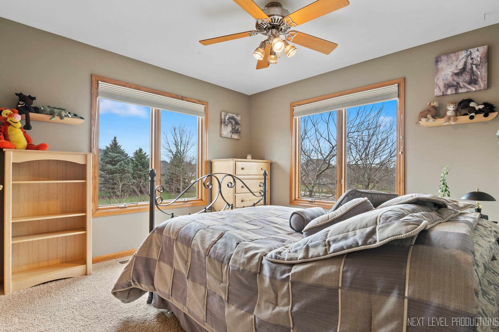 5370 Old Reserve Road Oswego, IL 60543 - Photo 36 of 48 a bed sitting in a bedroom next to a window