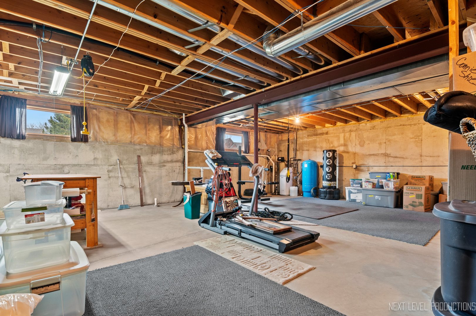 5370 Old Reserve Road Oswego, IL 60543 - Photo 38 of 48 a view of a gym with wooden floor