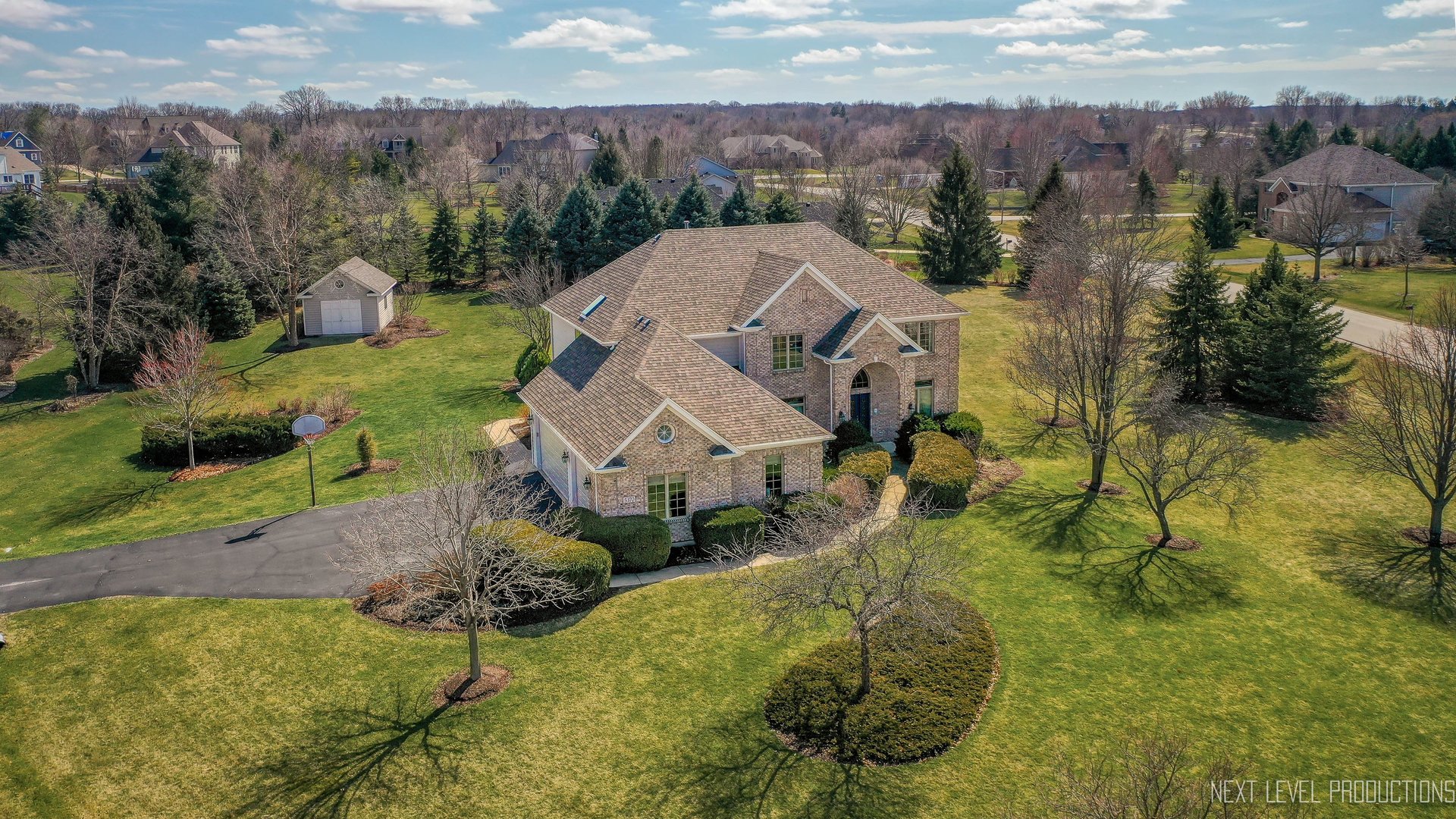 5370 Old Reserve Road Oswego, IL 60543 - Photo 5 of 48 an aerial view of multiple house