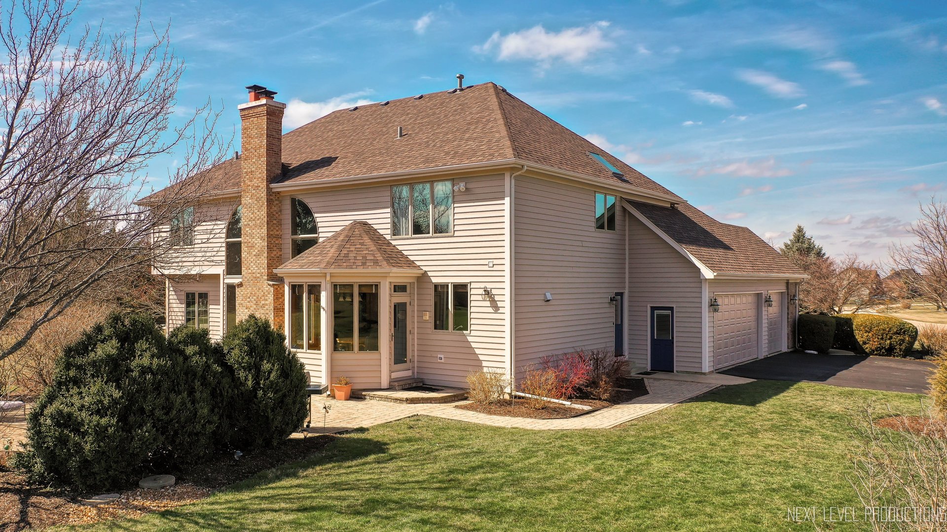 5370 Old Reserve Road Oswego, IL 60543 - Photo 9 of 48 a front view of a house with a yard