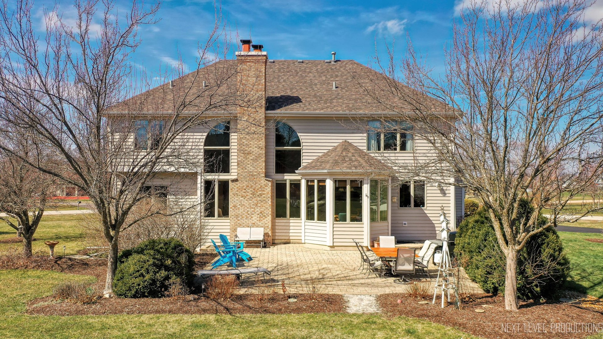 5370 Old Reserve Road Oswego, IL 60543 - Photo 10 of 48 a front view of a house with a yard