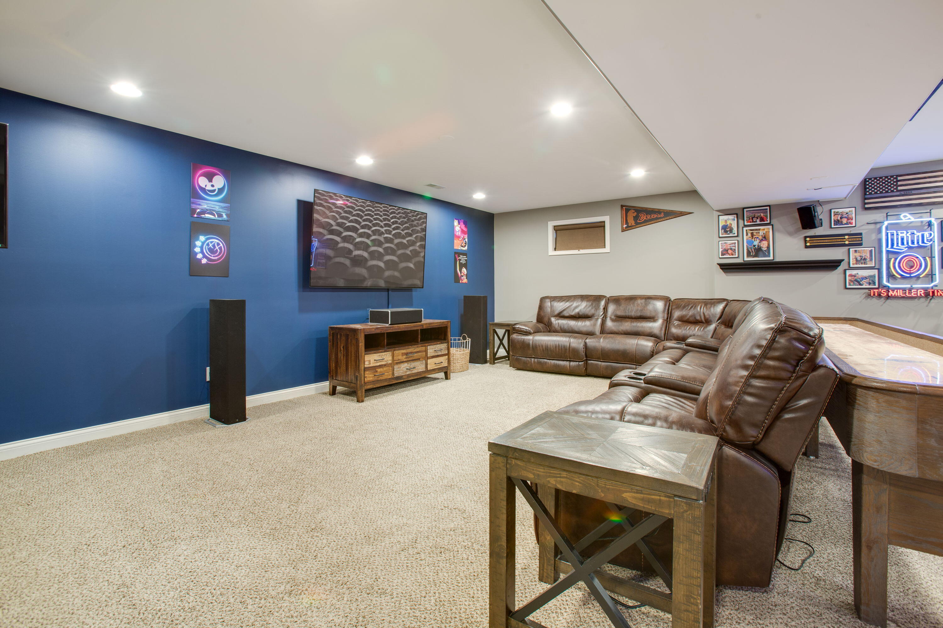 3352 Field Hawk Drive Valparaiso, IN 46383 - Photo 15 of 17 a view of a livingroom with furniture and a flat screen tv