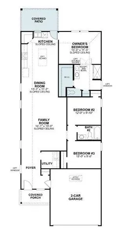 a front view of a building with garden