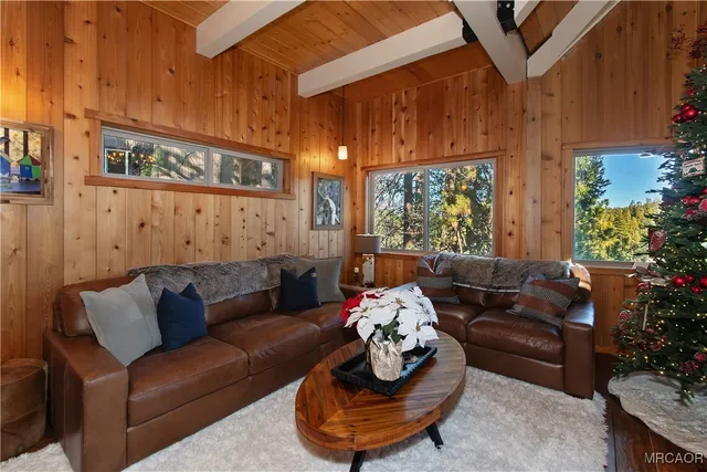 a bed room with a bed and a car