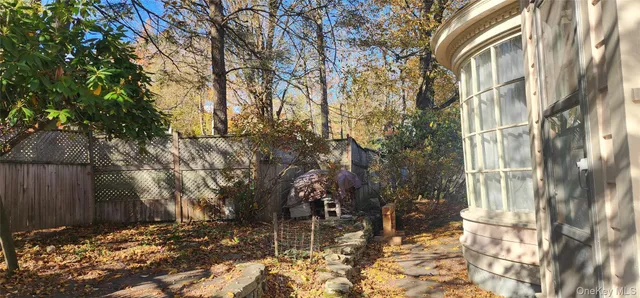 a view of a building with a yard