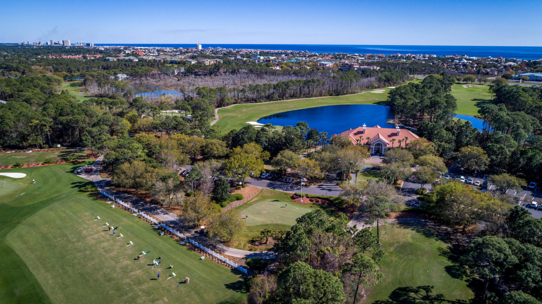 Lot 152 Commodore Point Destin, FL 32541 - Photo 10 of 15 Regatta Bay aerial view driving range