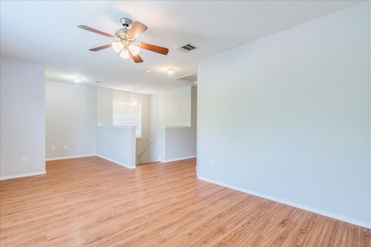 1507 Davis Mountain Loop Cedar Park, TX 78613 - Photo 11 of 30 Upstairs 2nd. living area is very spacious, wood laminate floors, ceiling fans and is open & bright.