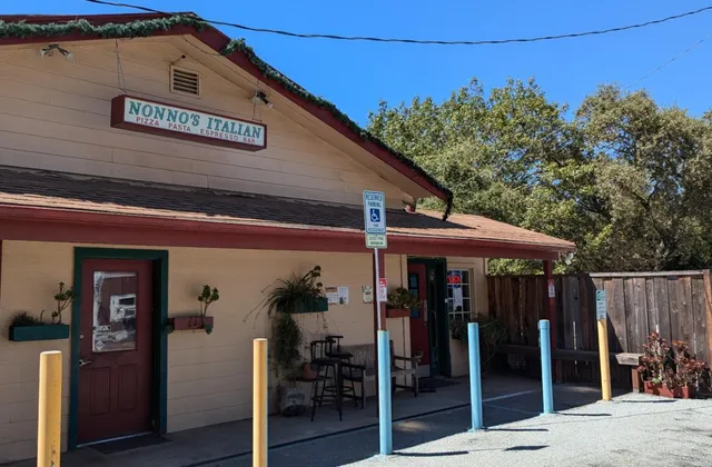 a view of a chairs under an umbrella