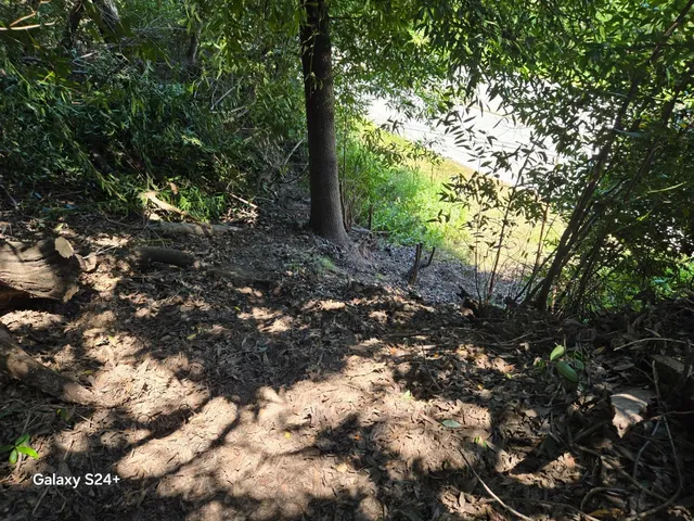 a backyard of a house