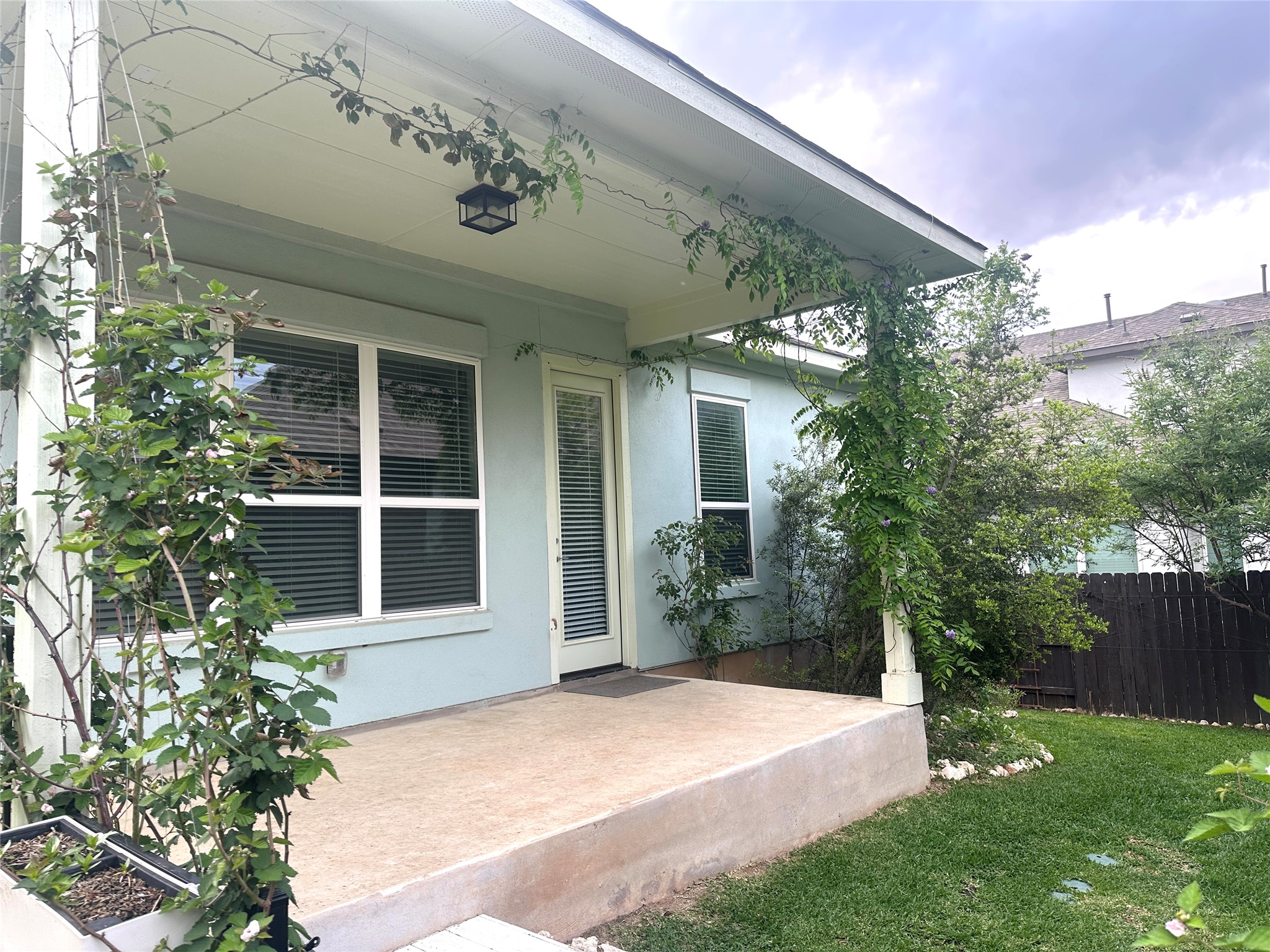 600 C-Bar Ranch Trail, Unit 144 Cedar Park, TX 78613 - Photo 7 of 17 a view of a porch with a yard
