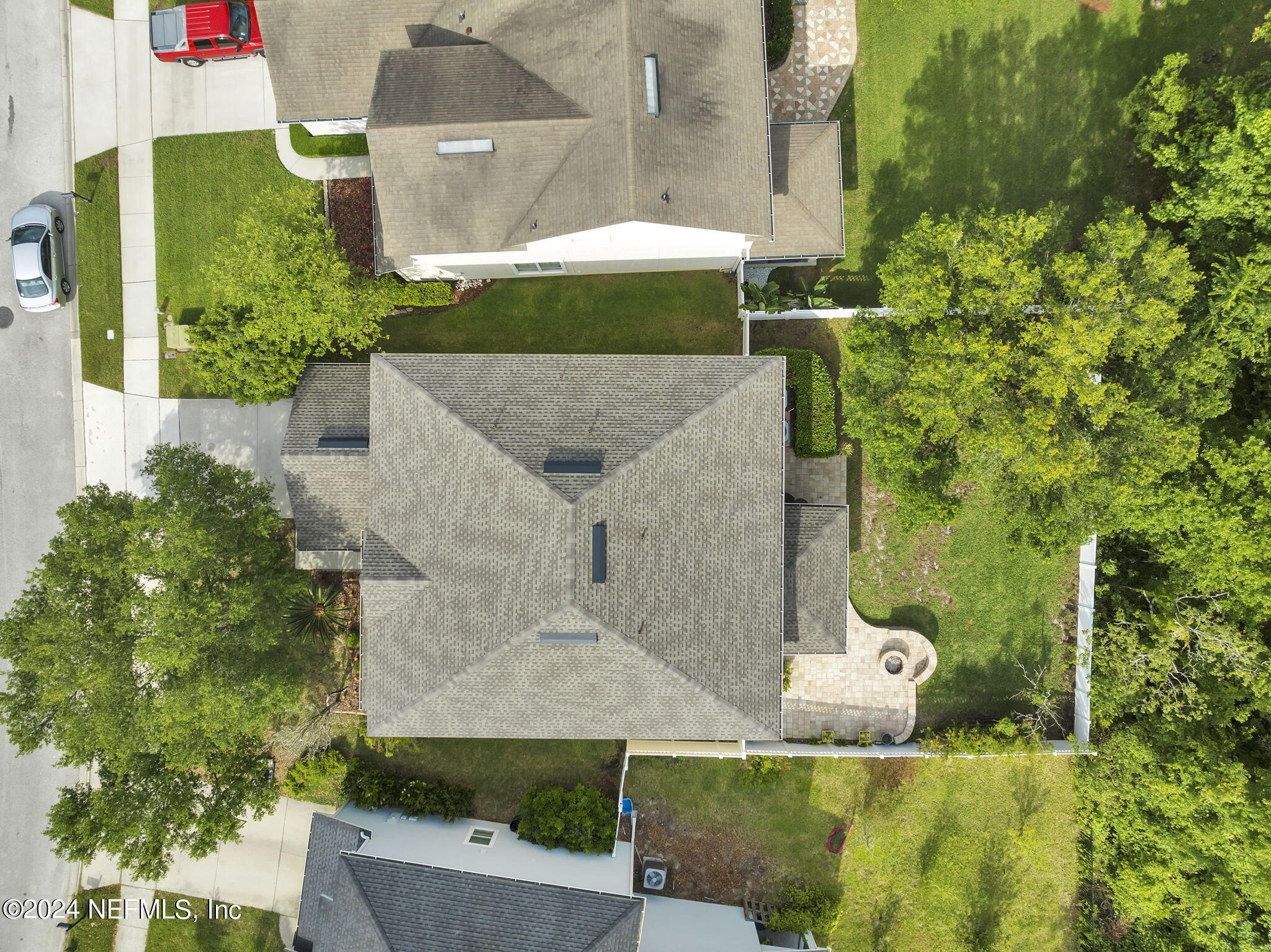 137 Castlegate Lane St. Johns, FL 32259 - Photo 47 of 65 an aerial view of a house with a yard
