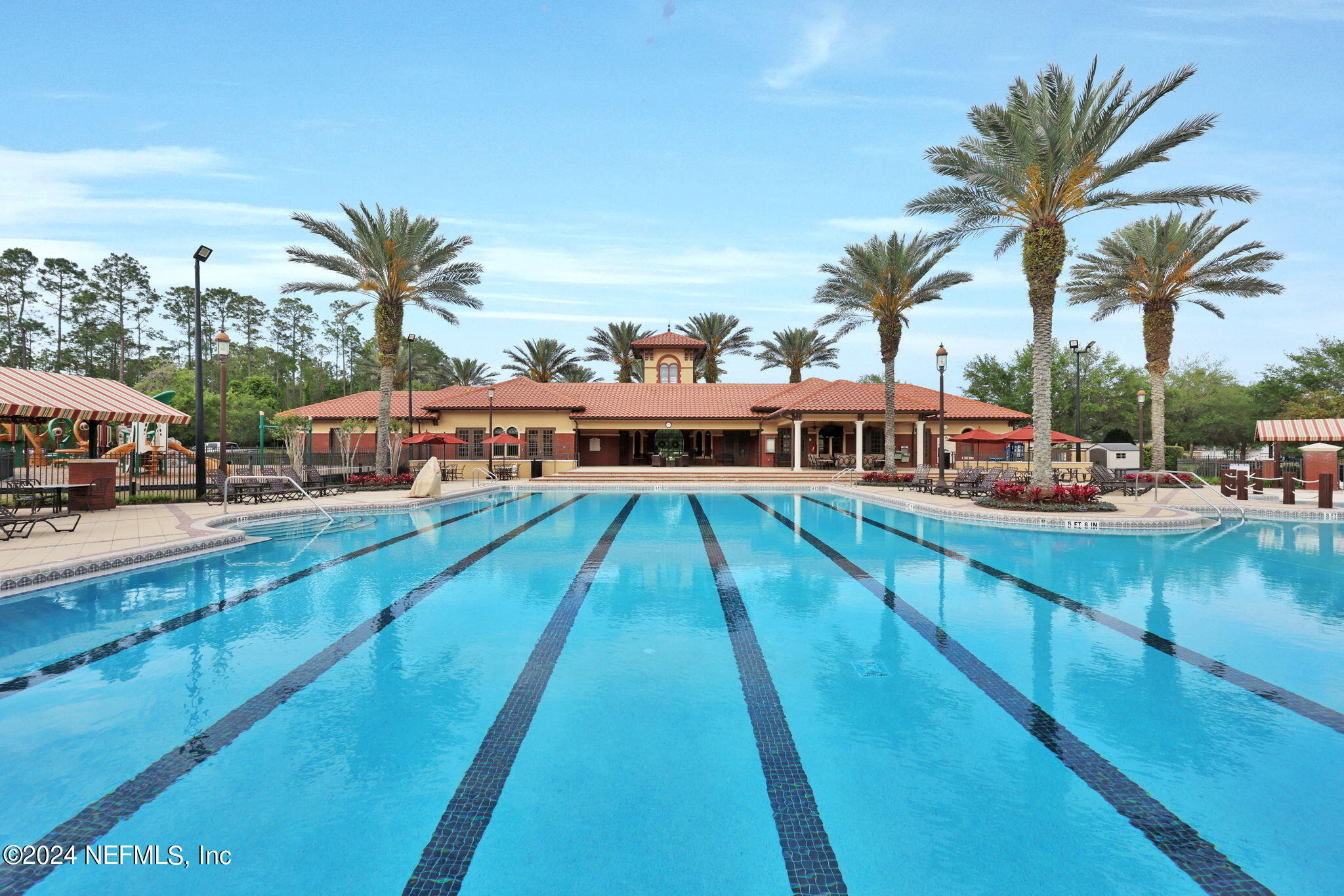 137 Castlegate Lane St. Johns, FL 32259 - Photo 55 of 65 a front view of a house with swimming pool