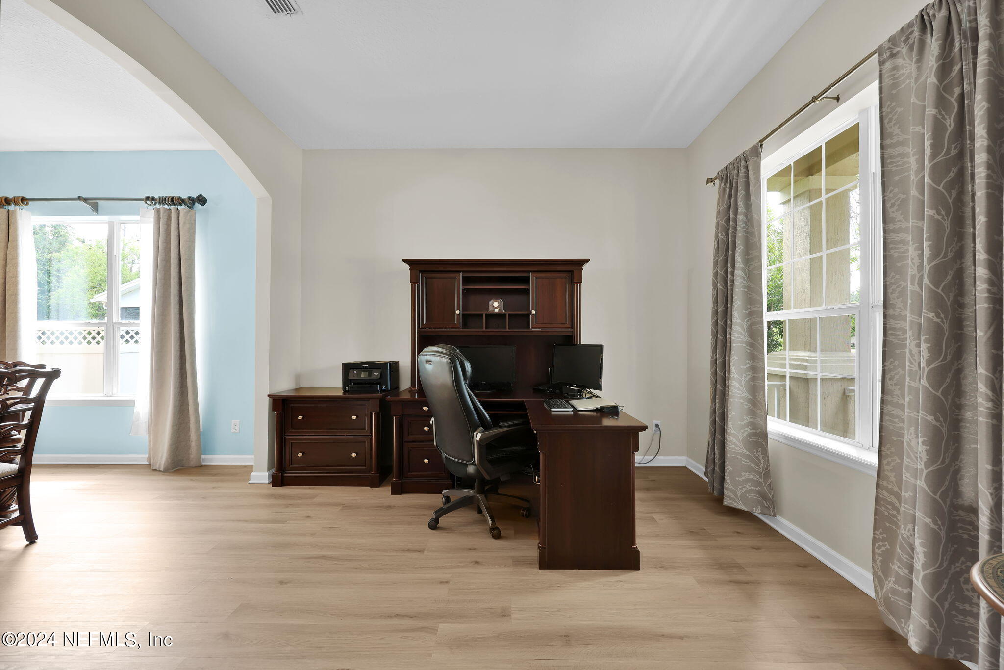 137 Castlegate Lane St. Johns, FL 32259 - Photo 9 of 65 a view of a workspace with furniture and a window