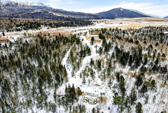 a view of lake and mountain