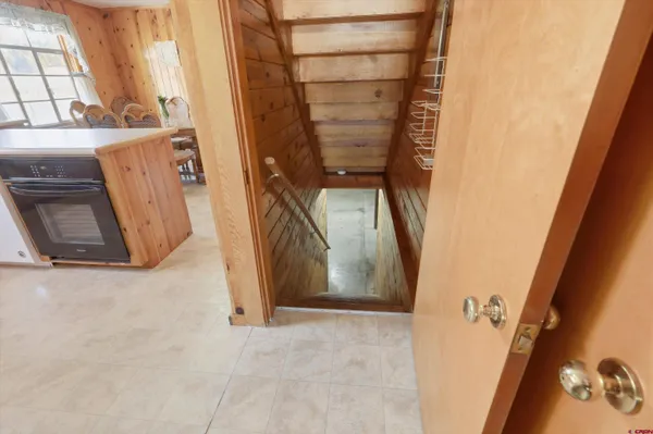 a view of storage and utility room