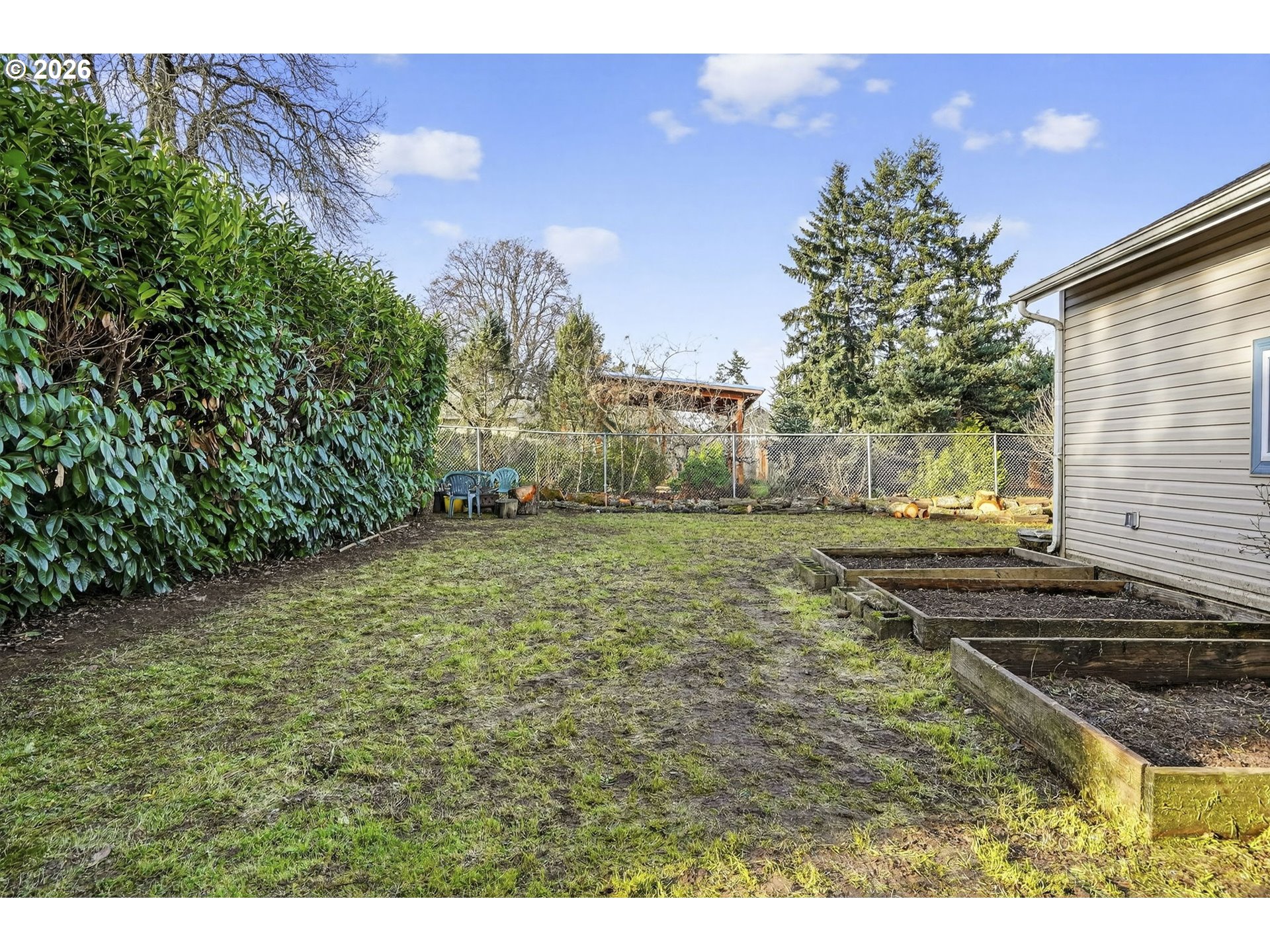 5249 Northeast 45th Place Portland, OR 97218 - Photo 42 of 48 a view of a backyard