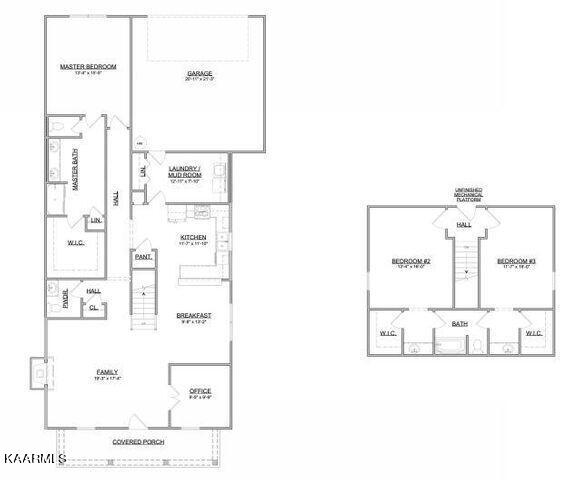 215 East Rarity Ridge Parkway, Unit LOT 3G Oak Ridge, TN 37830 - Photo 21 of 21 Floorplan