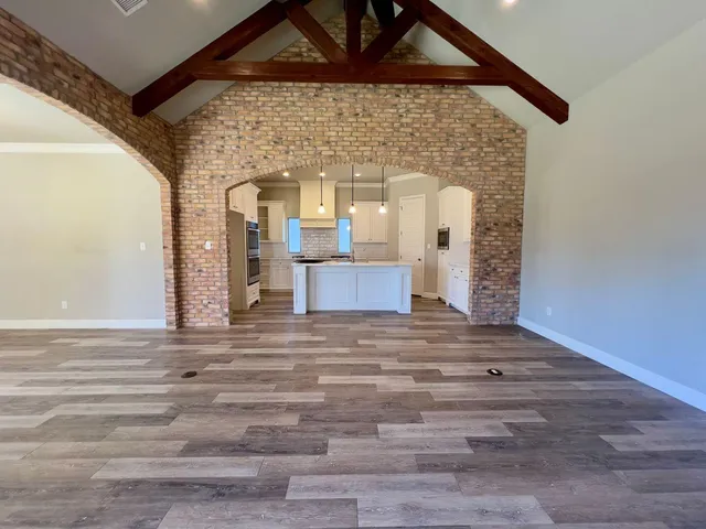 a view of a entryway of the house