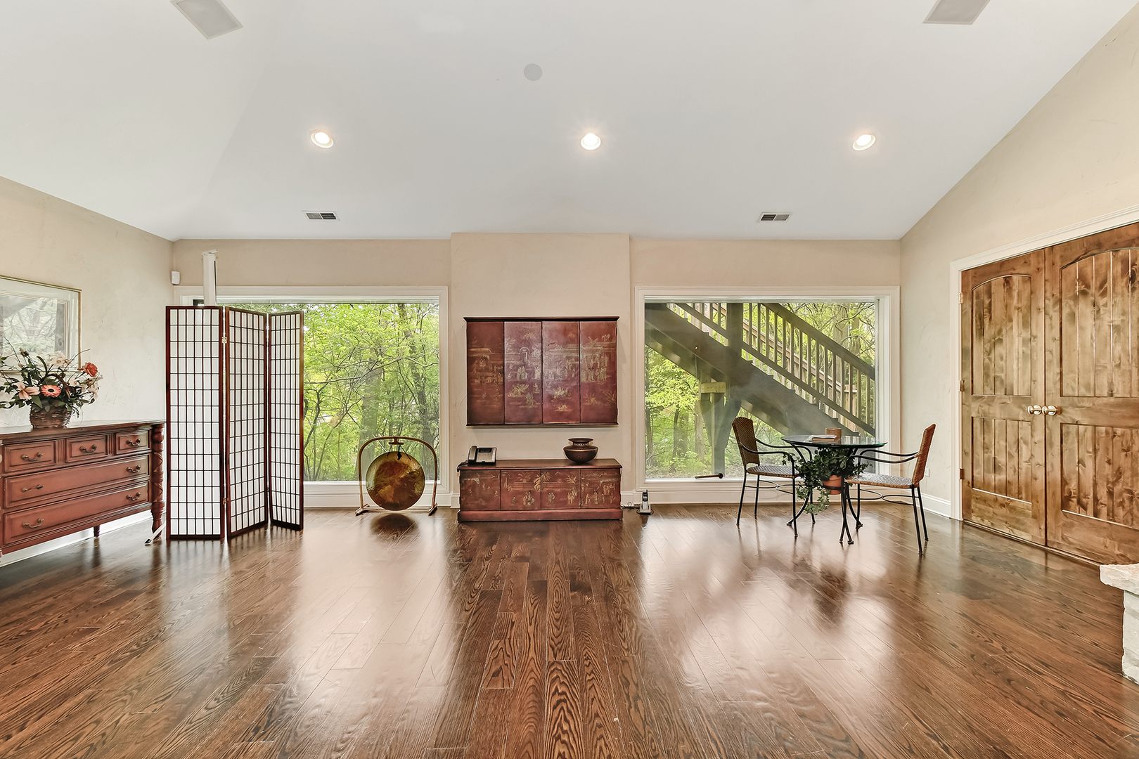 3500 Spring Road Oak Brook, IL 60523 - Photo 15 of 44 a living room with furniture and wooden floor