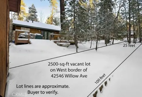 $55,000 | 0 Willow Big Bear Lake, Big Bear Lake, CA 92315