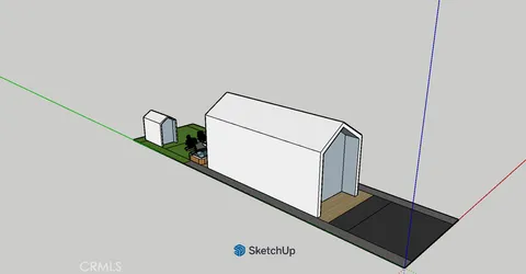 a close up of a microwave with a street