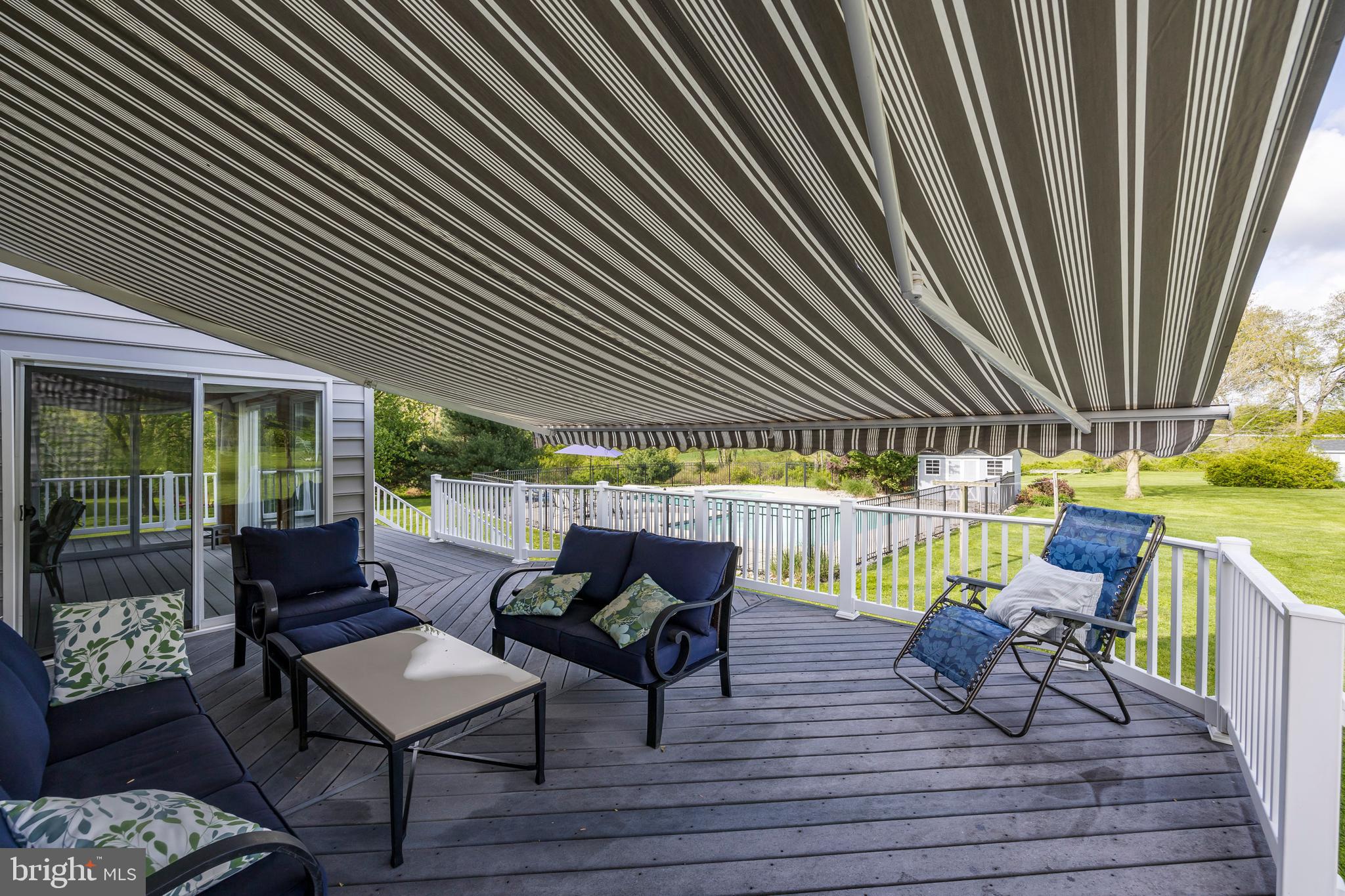 24 Highgate Circle Spring City, PA 19475 - Photo 48 of 52 Trex Deck with Awning extended